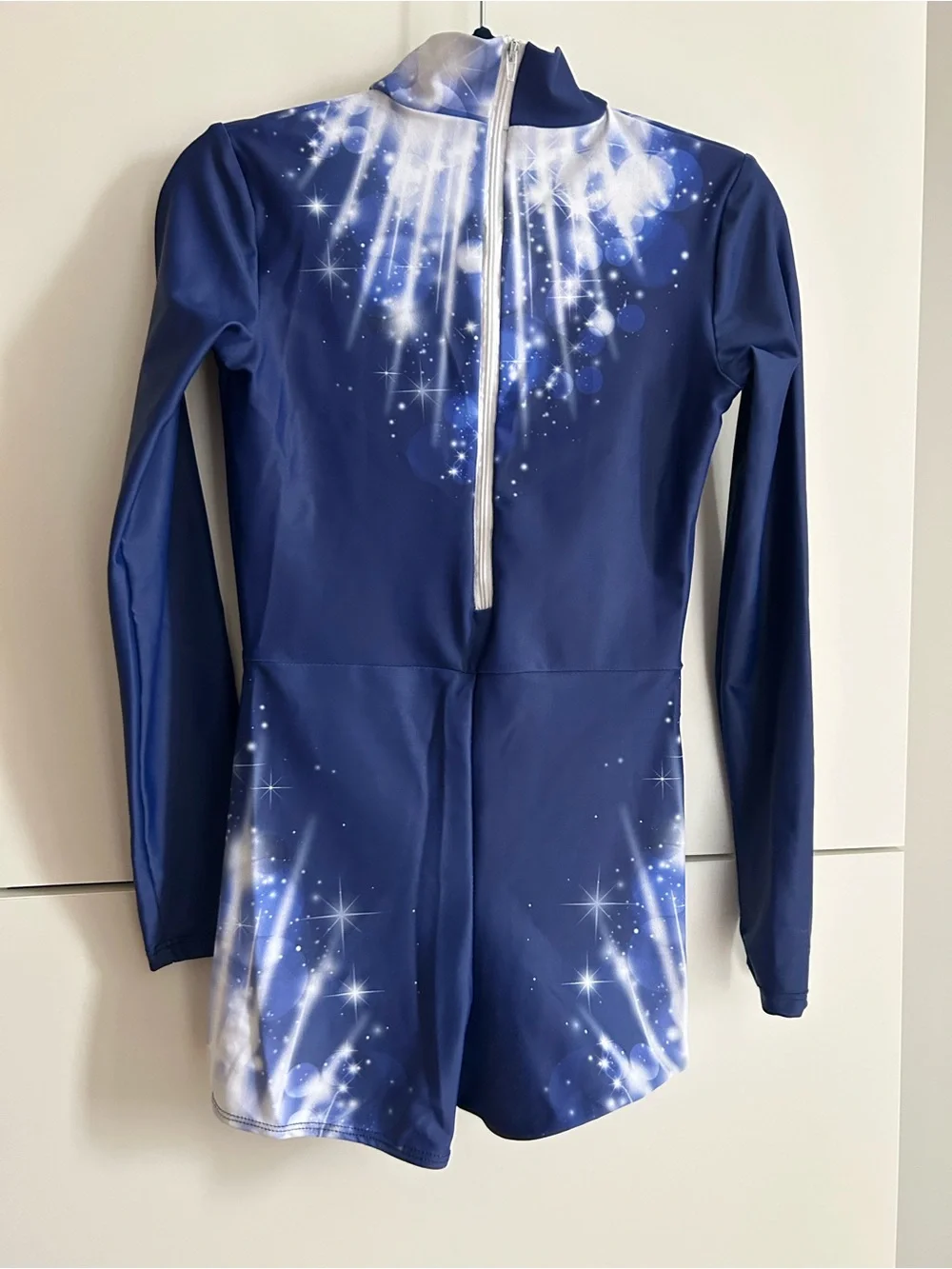 Alexandra Magical Moment Navy Blue Sparkle Leotard -Size 10